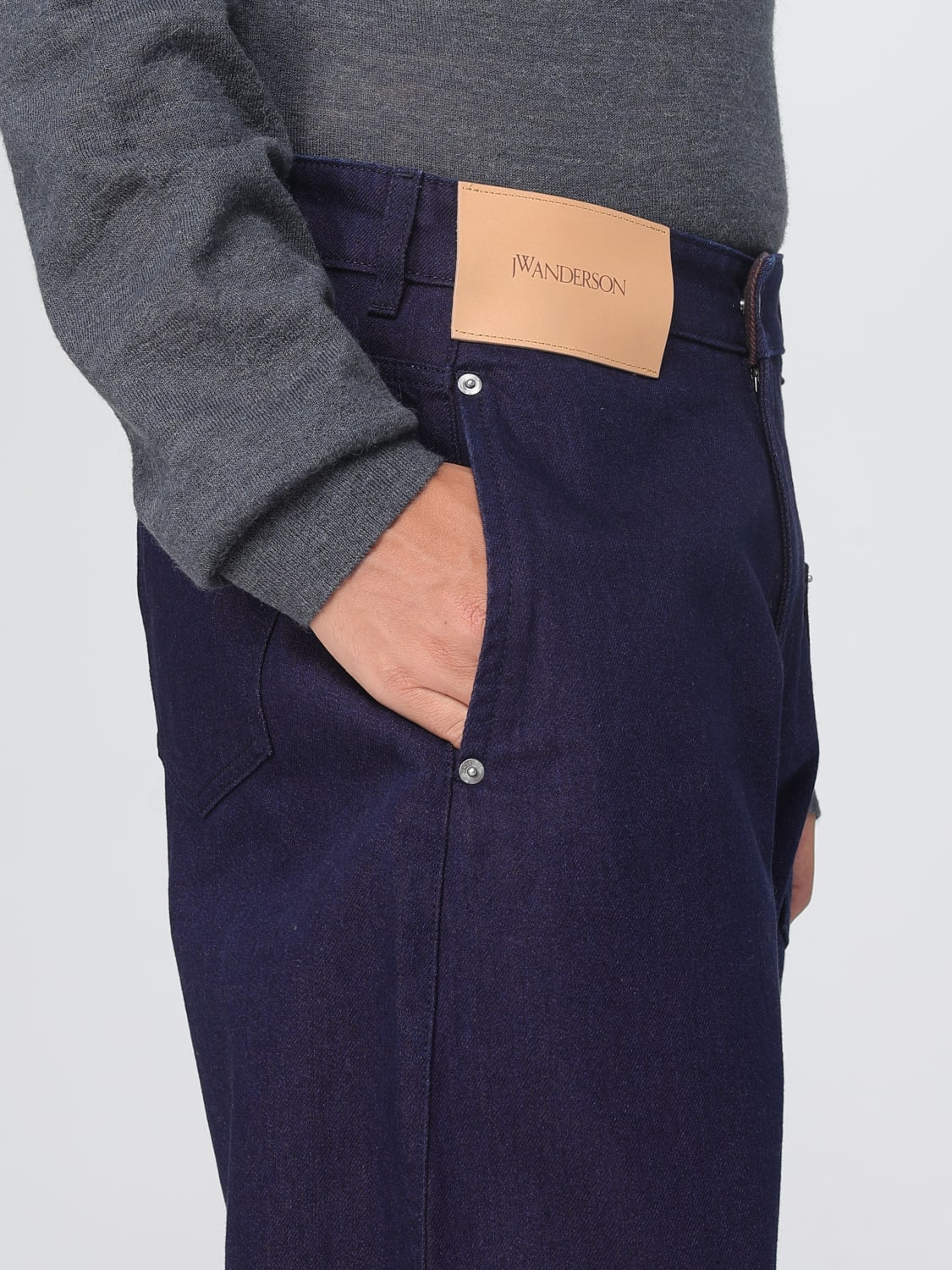 JW ANDERSON JEANS: Jeans men Jw Anderson, Blue - Img 5