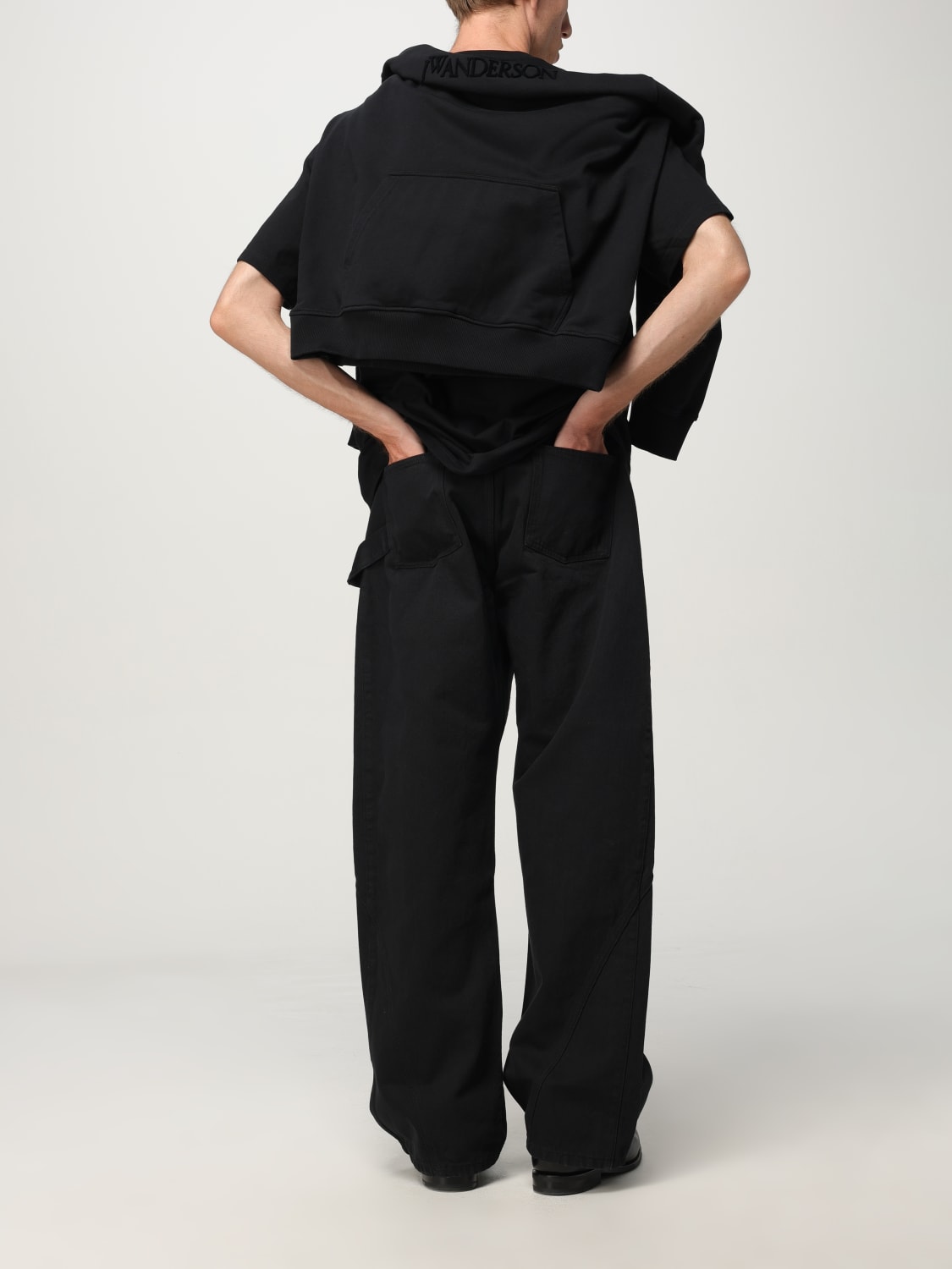 JW ANDERSON T-SHIRT: T-shirt men Jw Anderson, Black - Img 2