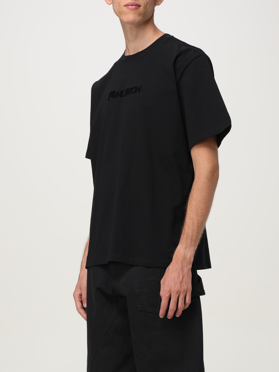 JW ANDERSON T-SHIRT: T-shirt men Jw Anderson, Black - Img 4