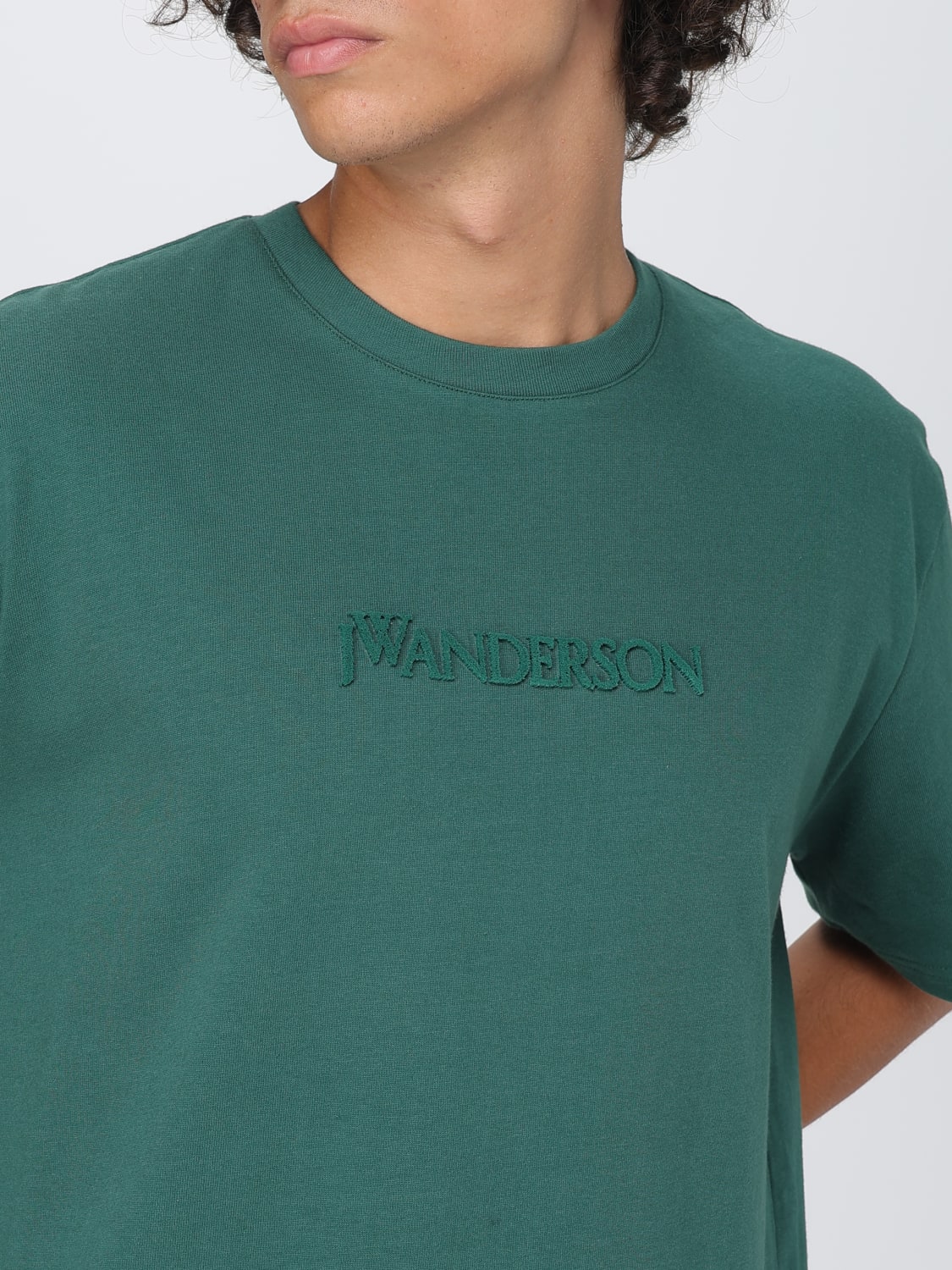 JW ANDERSON T-SHIRT: T-shirt men Jw Anderson, Green - Img 5