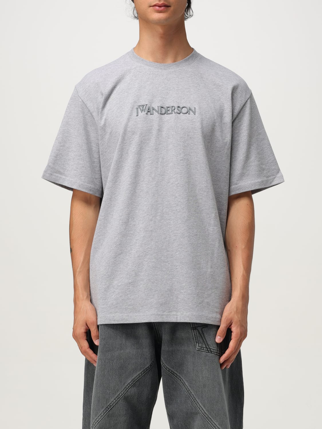 JW ANDERSON T-SHIRT: T-shirt men Jw Anderson, Grey - Img 1