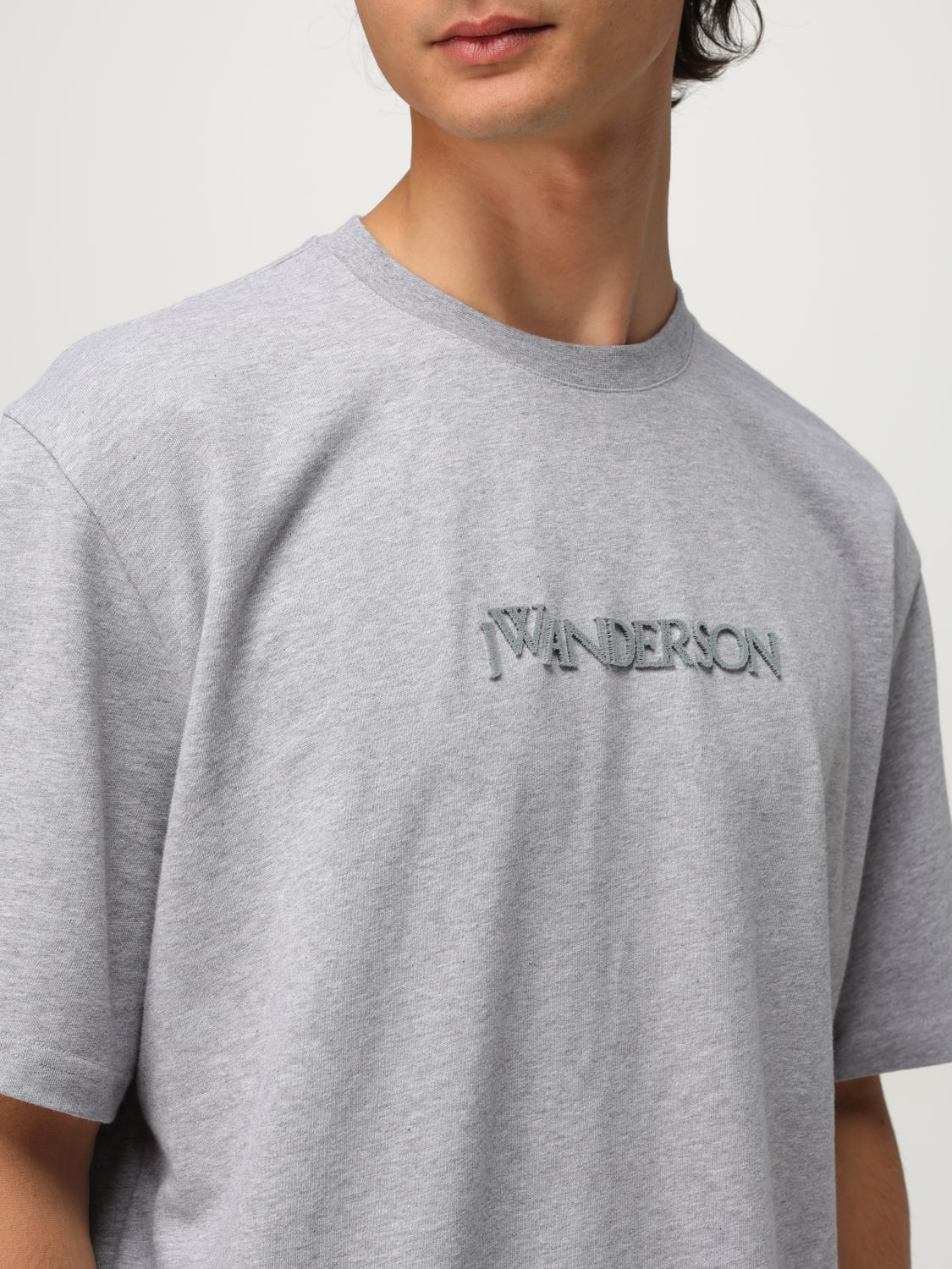 JW ANDERSON T-SHIRT: T-shirt men Jw Anderson, Grey - Img 5