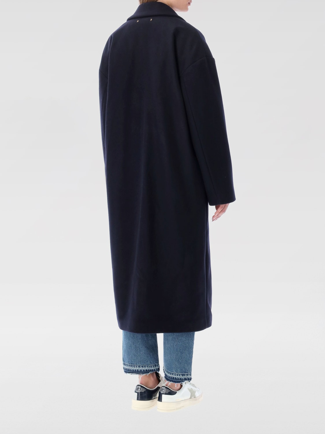GOLDEN GOOSE MANTEL: Mantel damen Golden Goose, Blau - Img 3