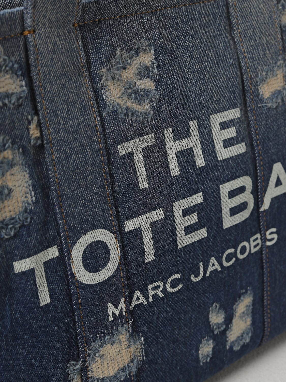 MARC JACOBS SAC CABAS: Sac porté épaule femme Marc Jacobs, Bleu - Img 3