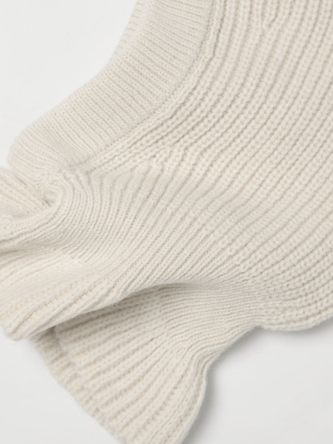 LEMAIRE BUFANDA: Gorro hombre Lemaire, Blanco - Img 3