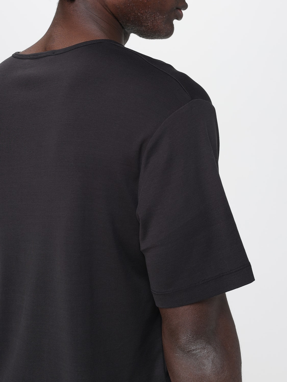 LEMAIRE T-SHIRT: T-shirt homme Lemaire, Bleu - Img 5