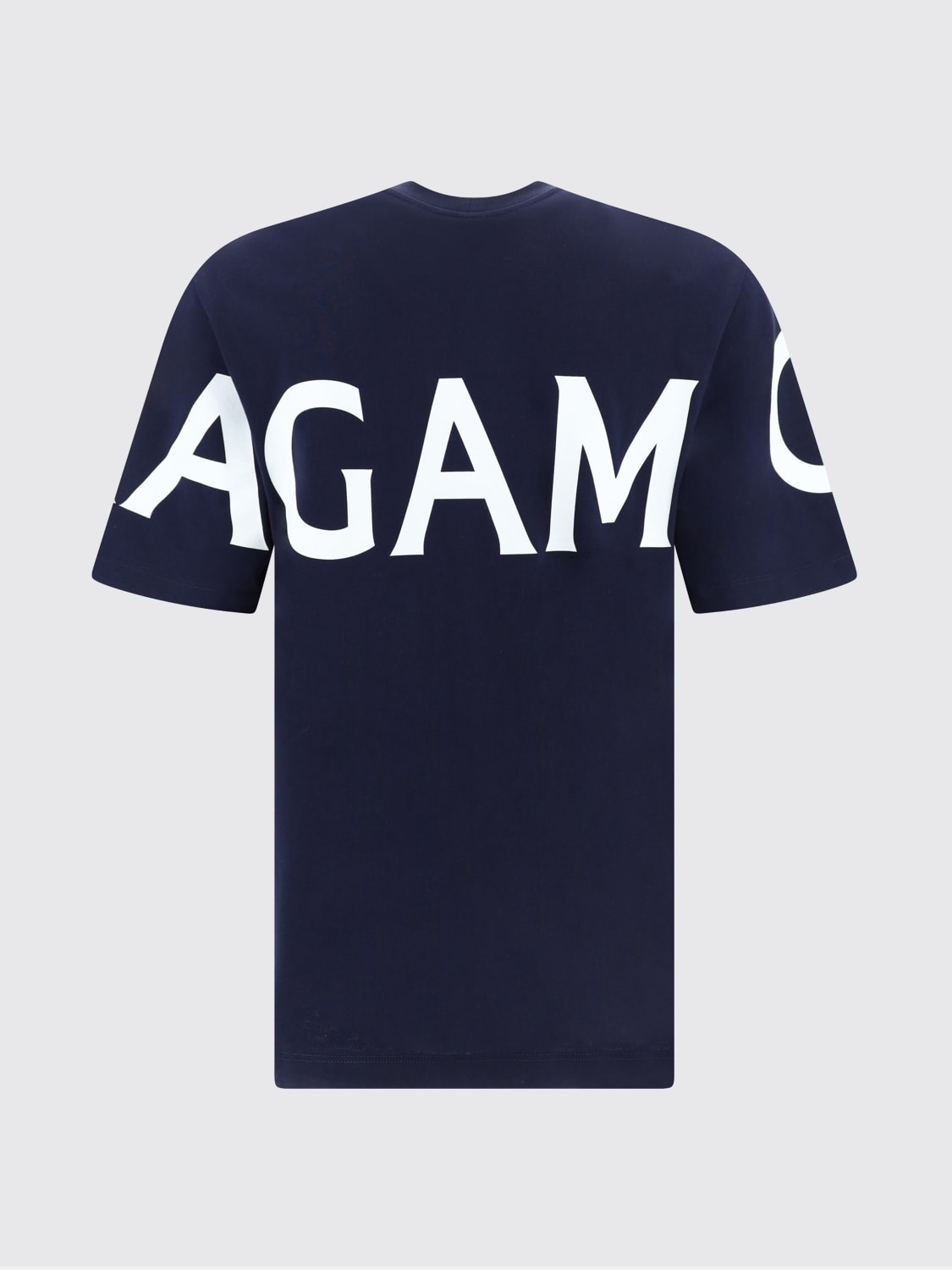 FERRAGAMO CAMISETA: Camiseta hombre Ferragamo, Azul Oscuro - Img 2