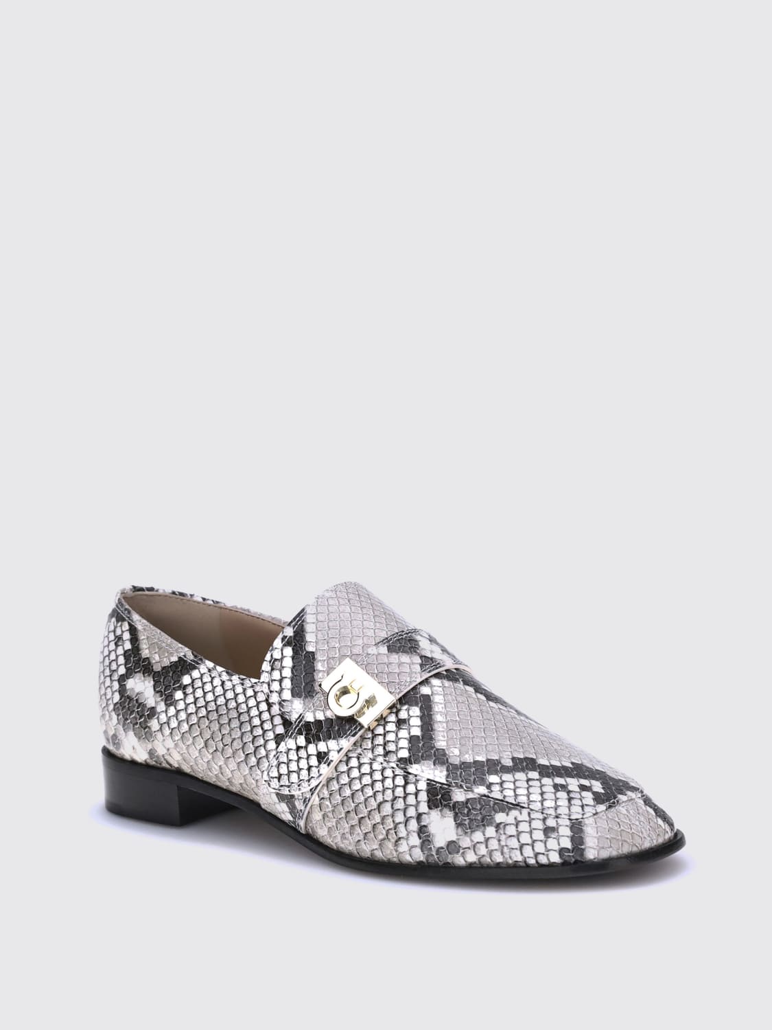 FERRAGAMO MOCASINES: Zapatos mujer Ferragamo, Gris - Img 2