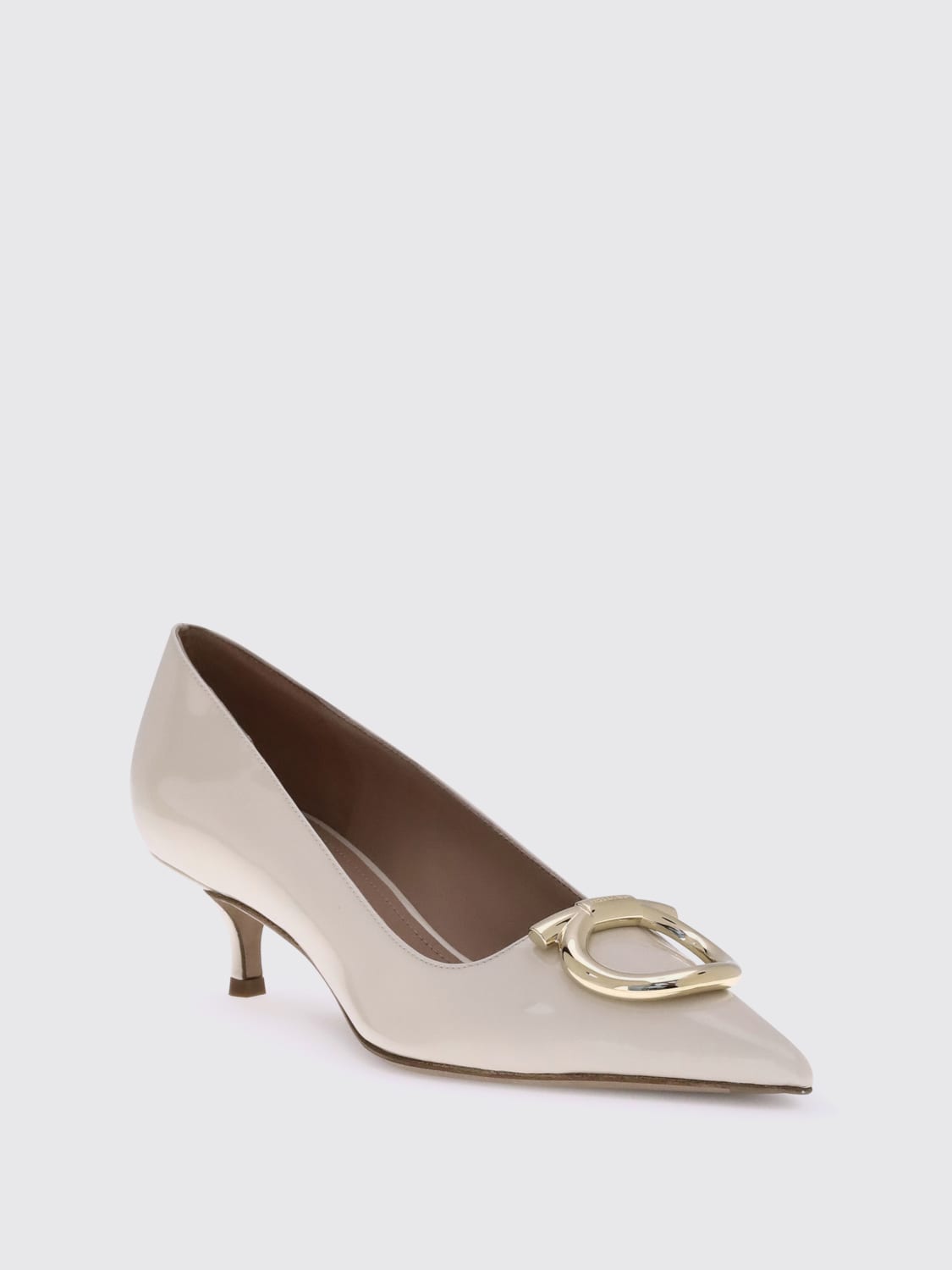 FERRAGAMO ZAPATO DE SALÓN: Zapatos mujer Ferragamo, Crema - Img 2
