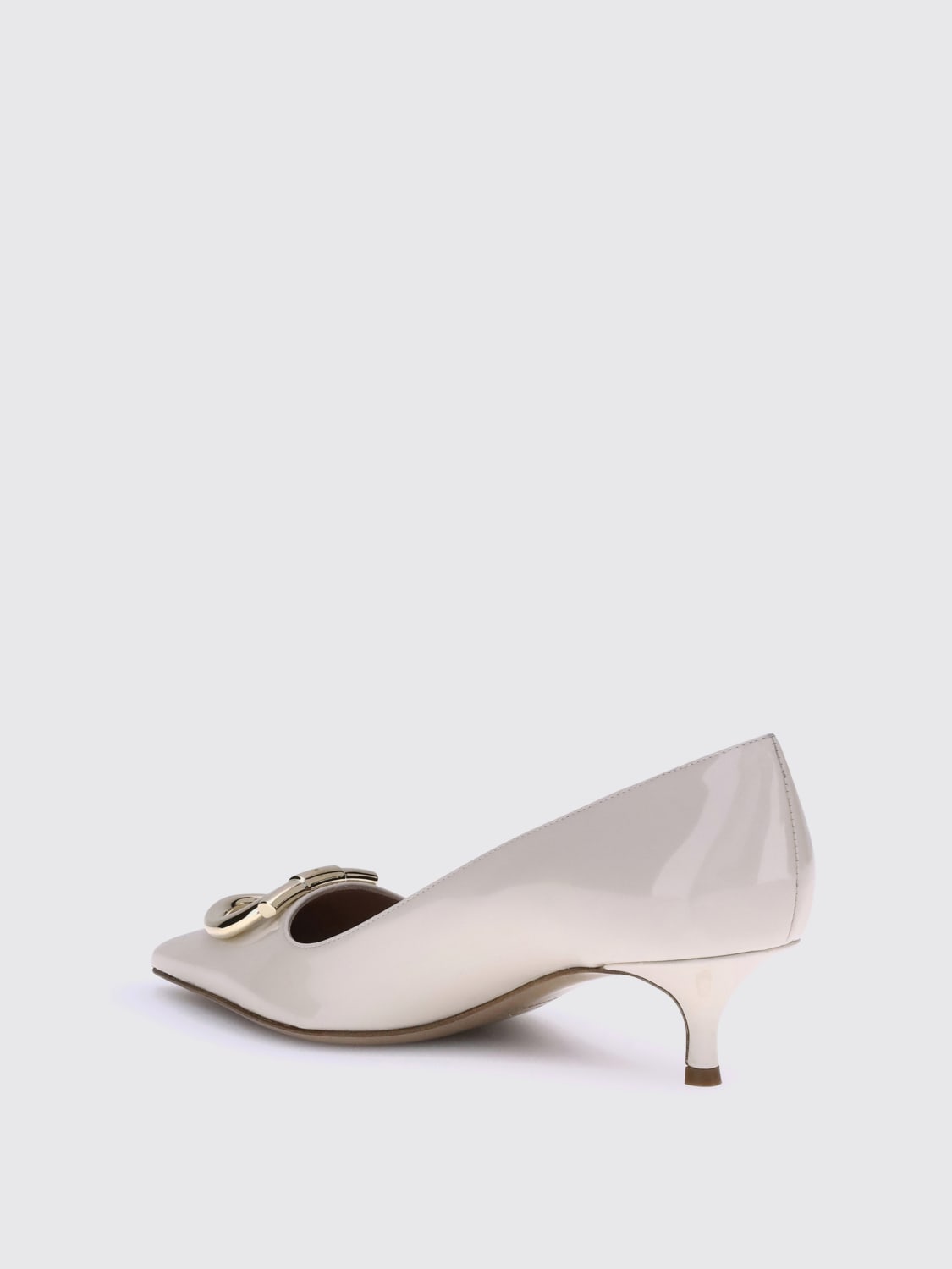 FERRAGAMO ZAPATO DE SALÓN: Zapatos mujer Ferragamo, Crema - Img 3