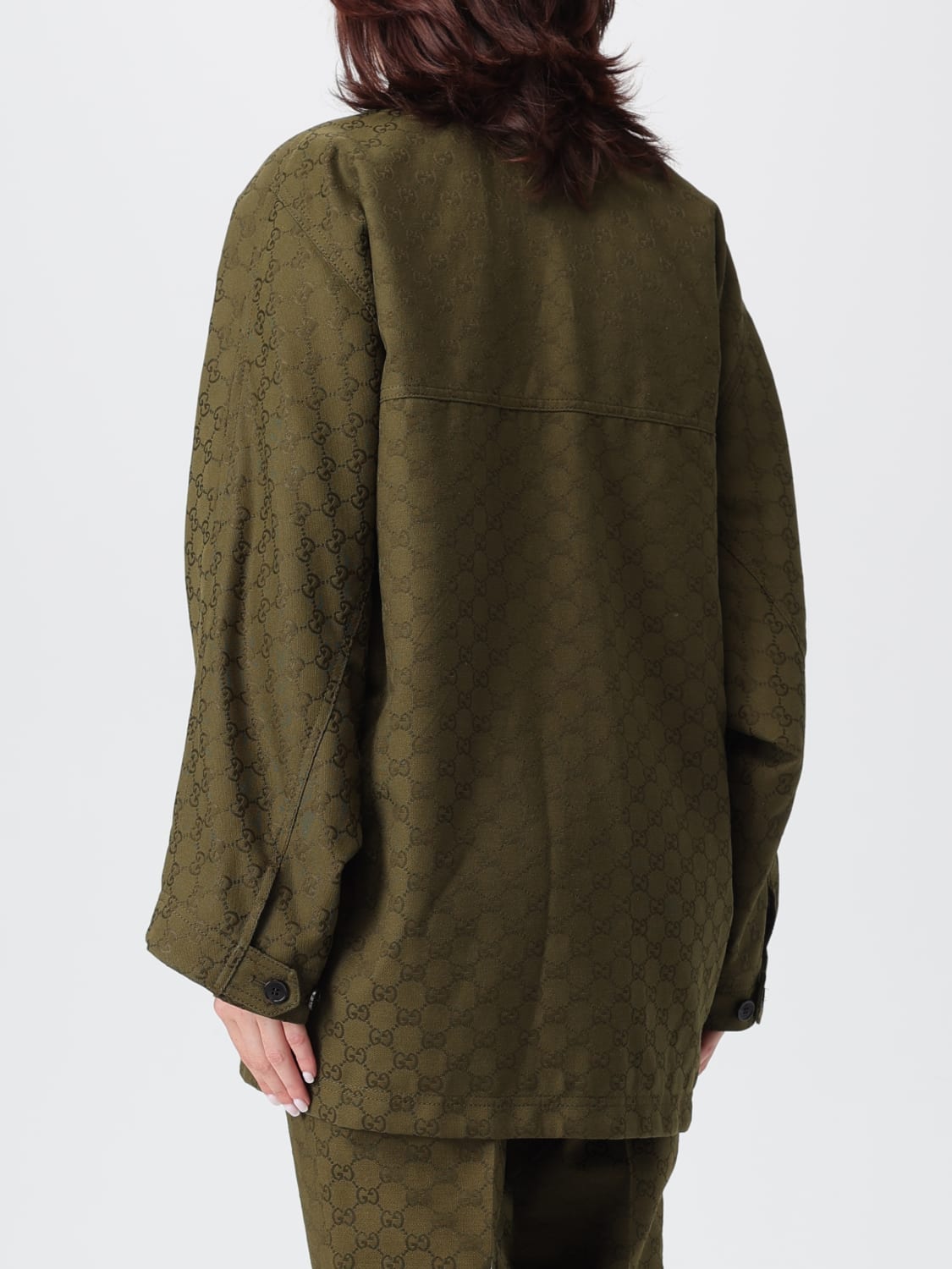 GUCCI JACKET: Jacket woman Gucci, Green - Img 3
