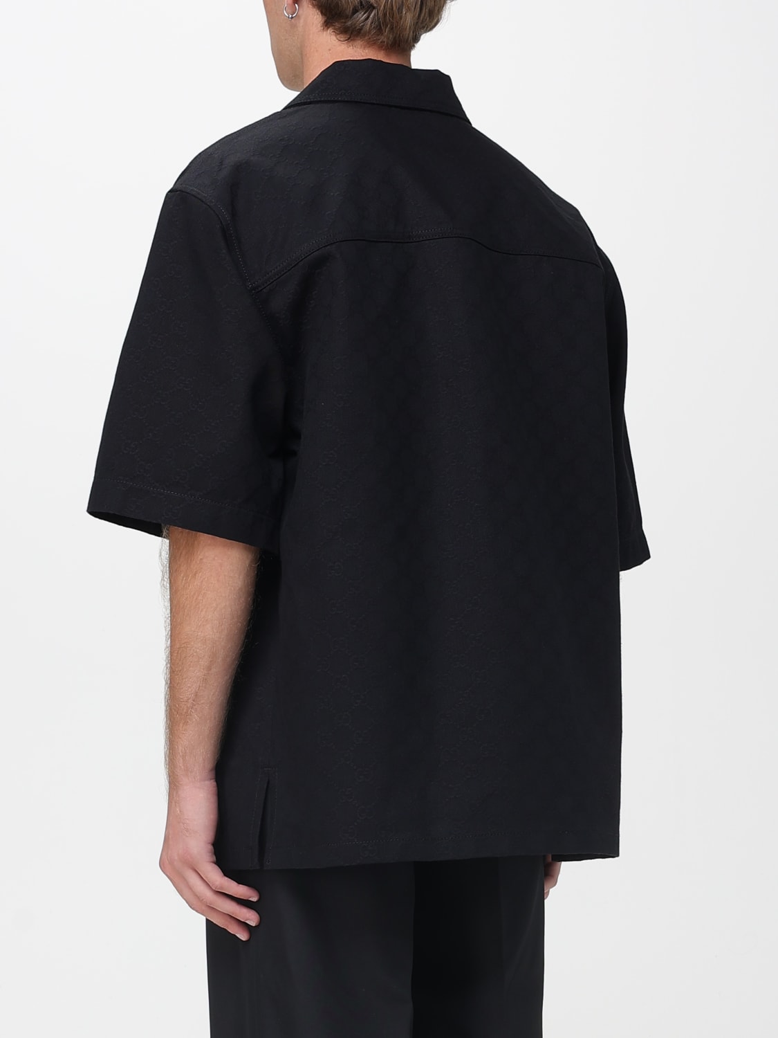 GUCCI HEMD: Hemd herren Gucci, Schwarz - Img 3