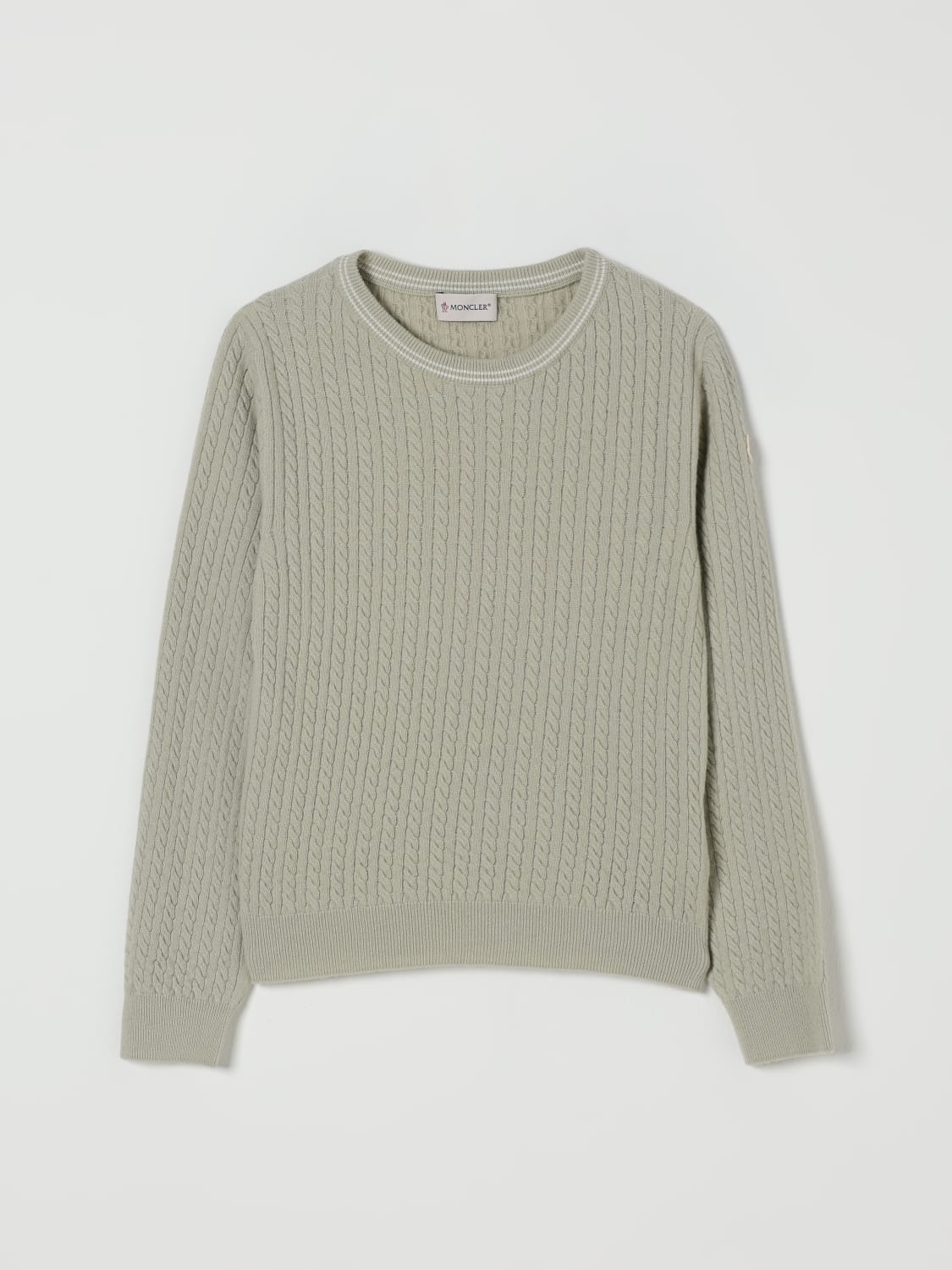 MONCLER JERSEY: Jersey niños Moncler, Verde - Img 1