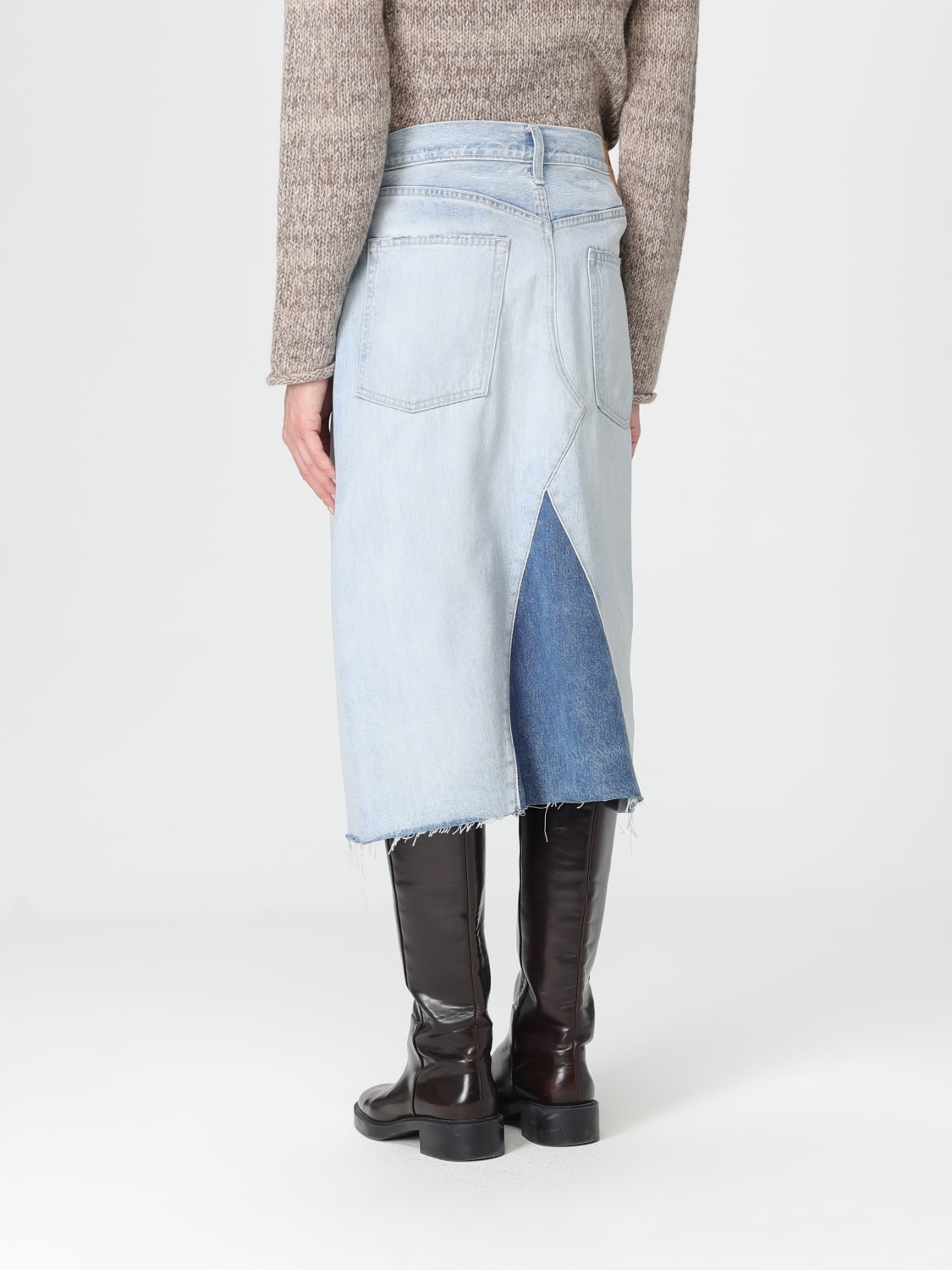 POLO RALPH LAUREN FALDA: Falda mujer Polo Ralph Lauren, Denim - Img 2