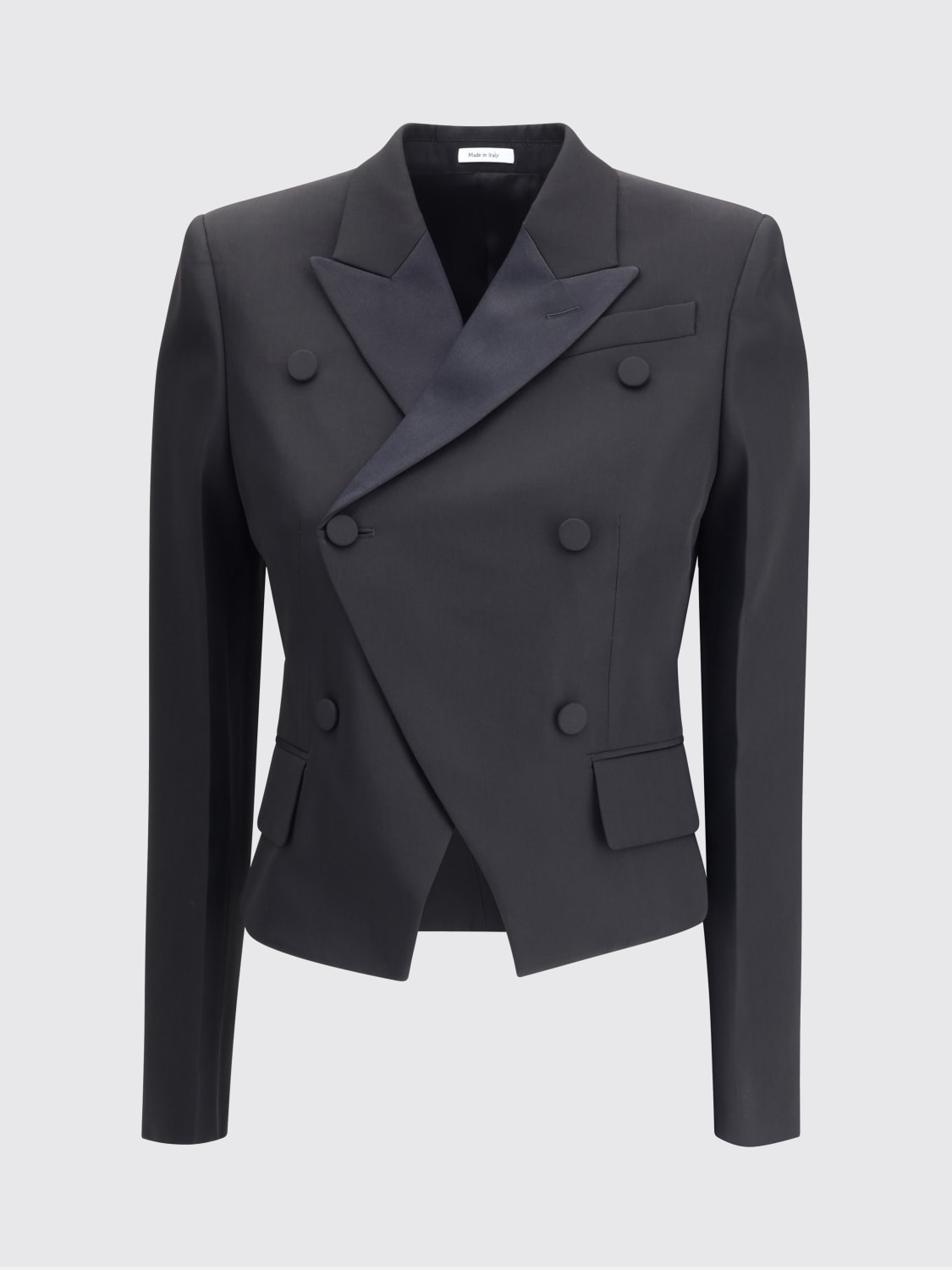 MCQUEEN JACKET: Jacket woman McQueen, Black - Img 1