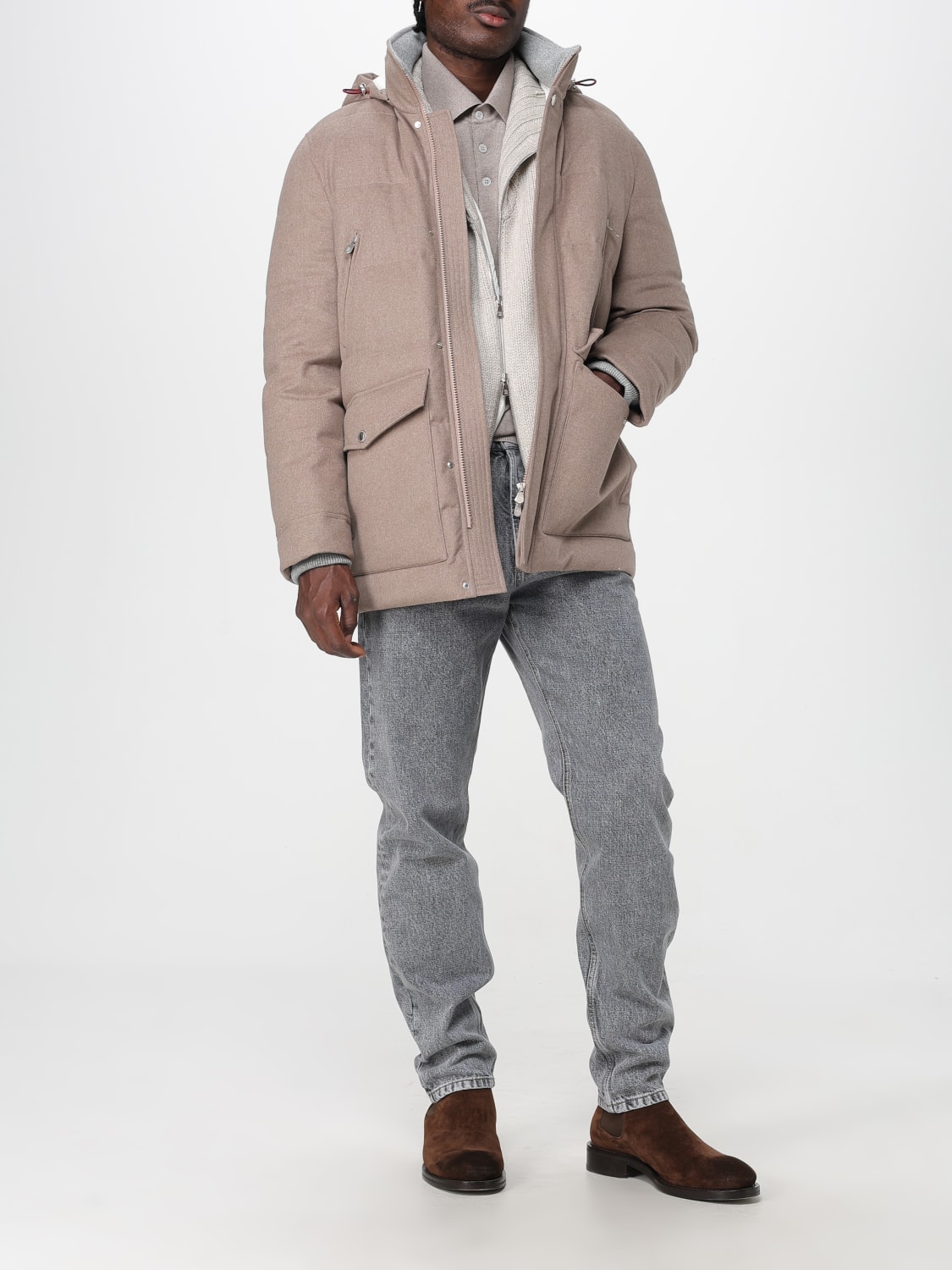 BRUNELLO CUCINELLI SWEATER: Jacket men Brunello Cucinelli, Multicolor - Img 2