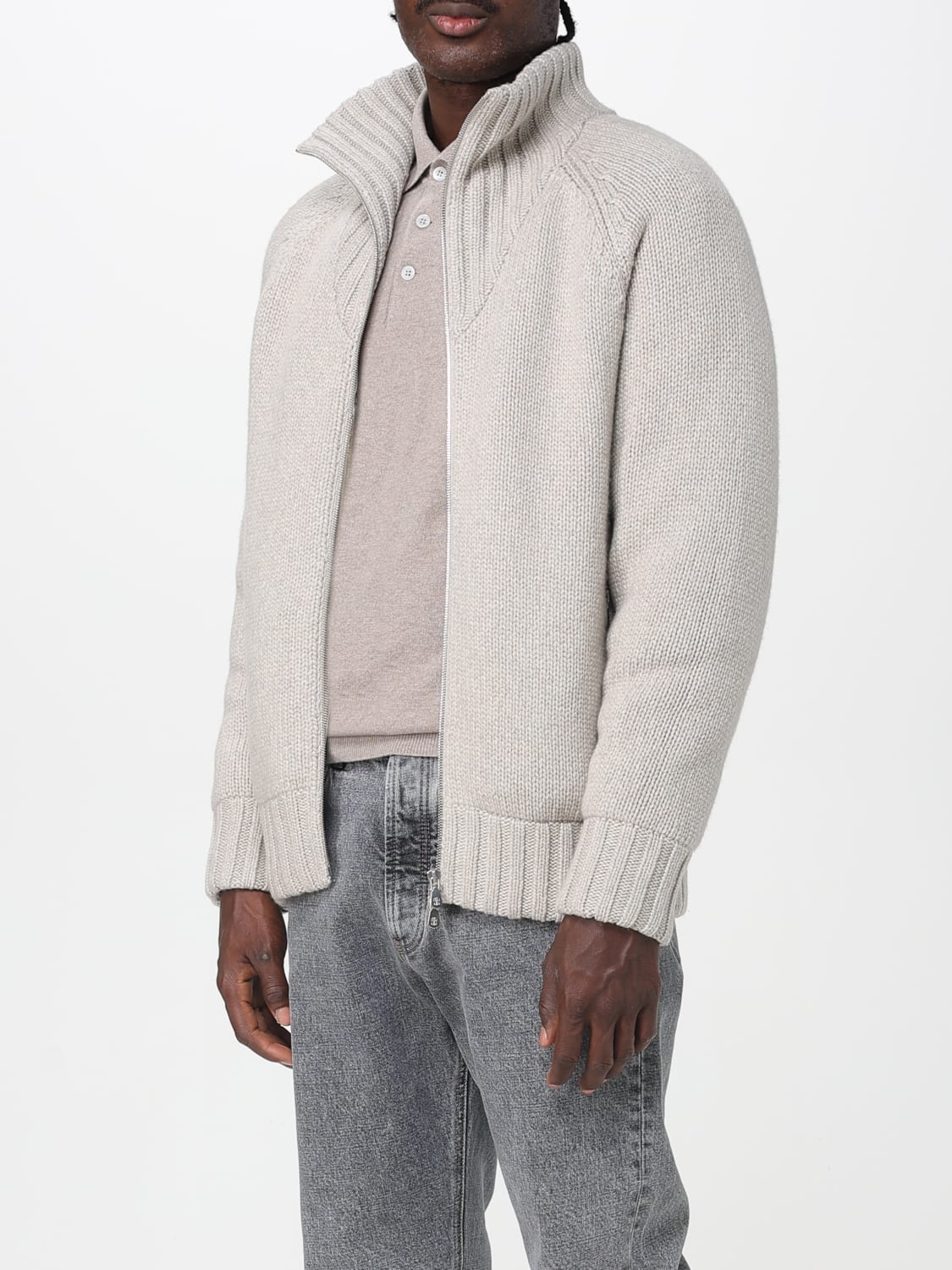 BRUNELLO CUCINELLI SWEATER: Jacket men Brunello Cucinelli, Multicolor - Img 4