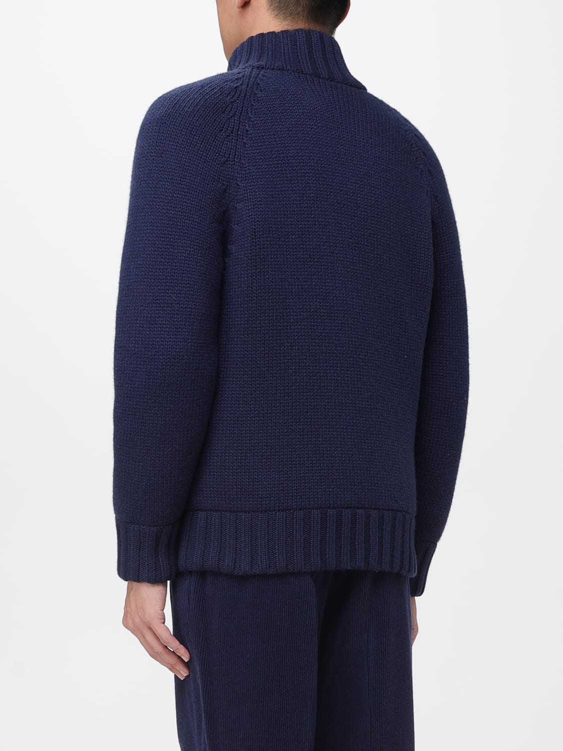 BRUNELLO CUCINELLI SWEATER: Jacket men Brunello Cucinelli, Blue - Img 3