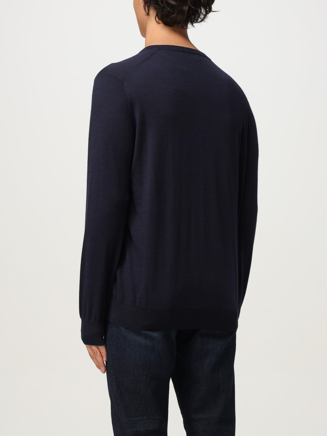 BRUNELLO CUCINELLI SWEATER: Sweater men Brunello Cucinelli, Navy - Img 3