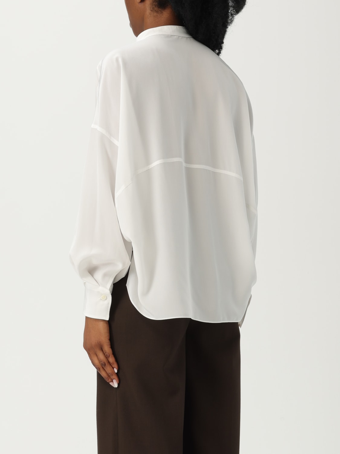 BRUNELLO CUCINELLI TOP: Hemdbluse damen Brunello Cucinelli, Natural - Img 3