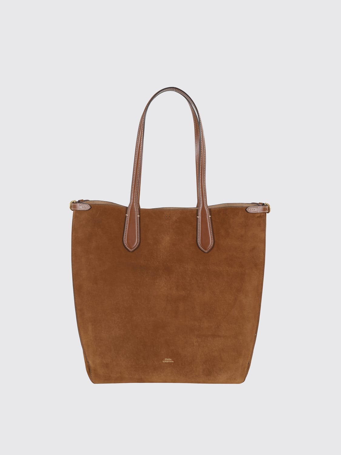 POLO RALPH LAUREN TRAGETASCHE: Schultertasche damen Polo Ralph Lauren, Leder - Img 1