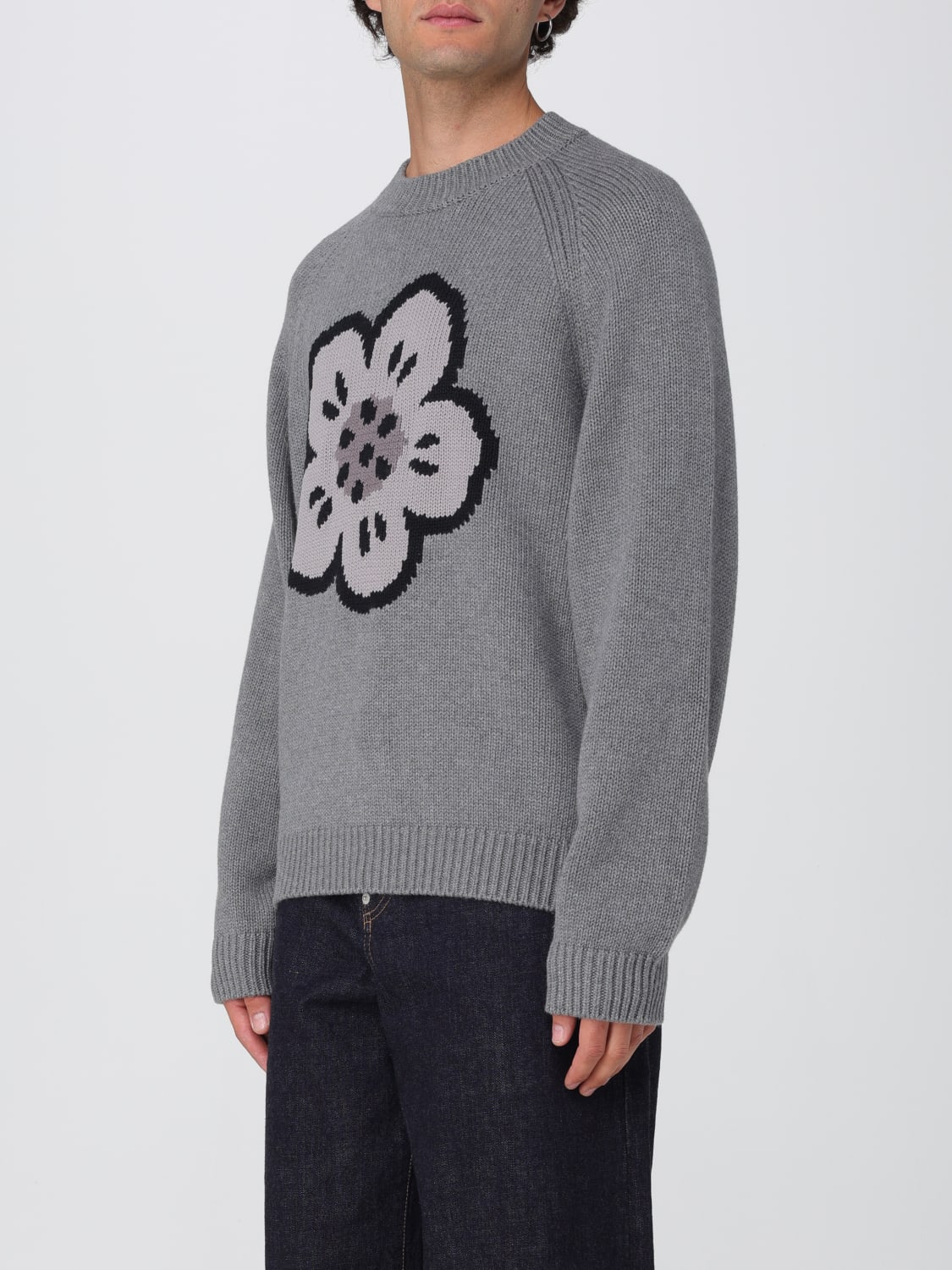 KENZO JUMPER: Jumper men Kenzo, Grey - Img 3