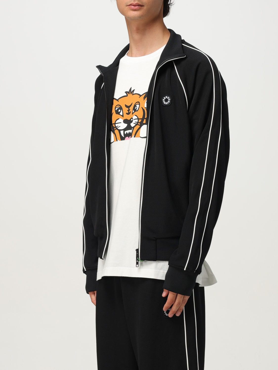 KENZO SWEATSHIRT: T-shirt men Kenzo, Black - Img 4
