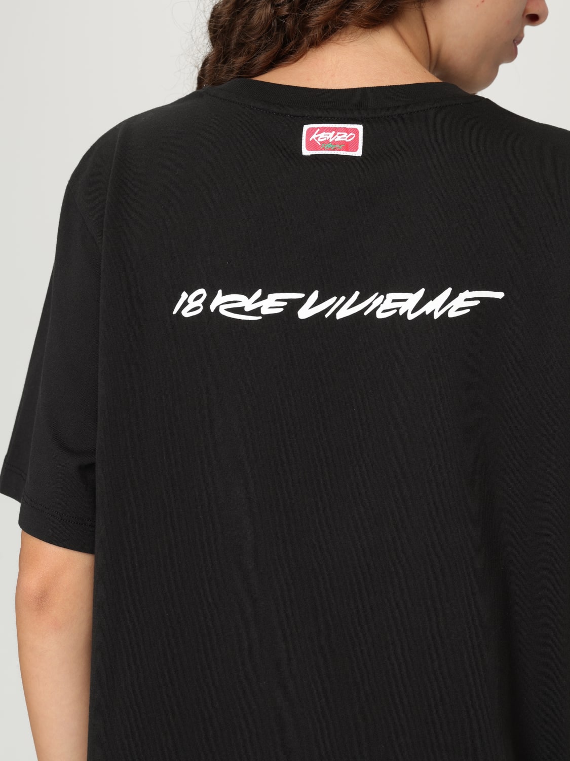 KENZO T-SHIRT: T-shirt damen Kenzo, Schwarz - Img 5