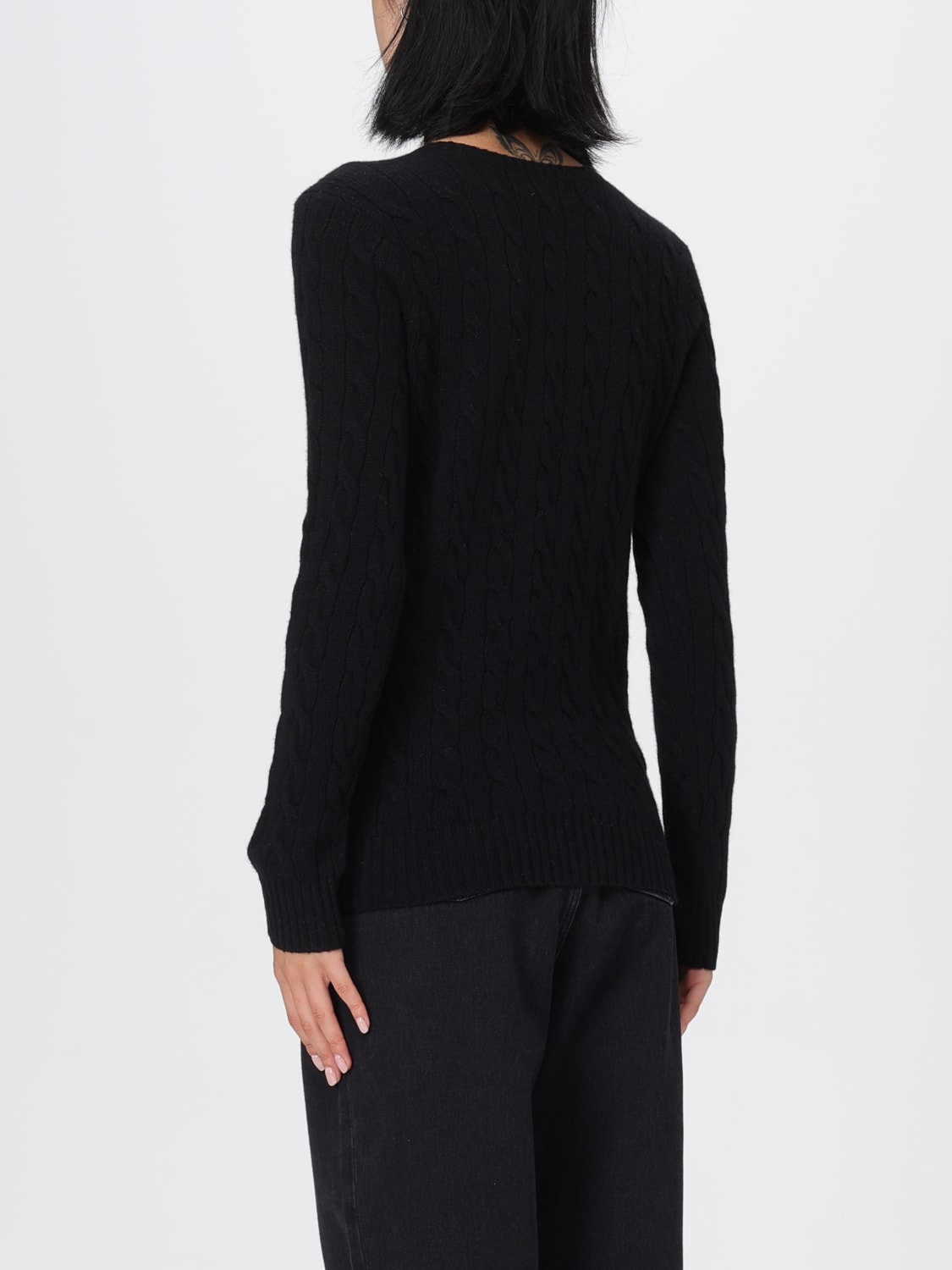 POLO RALPH LAUREN JERSEY: Jersey mujer Polo Ralph Lauren, Negro - Img 2