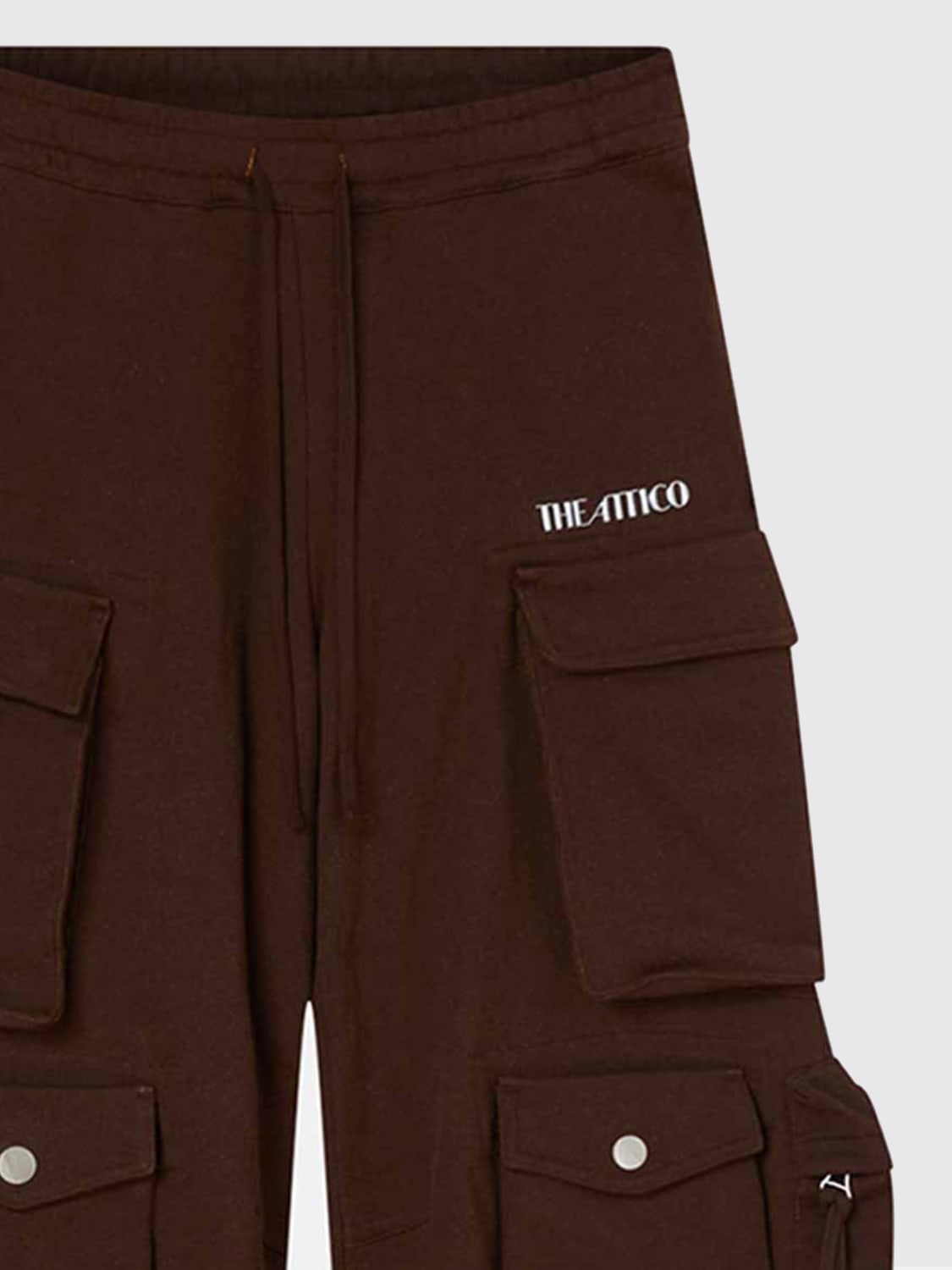 THE ATTICO PANTS: Pants woman The Attico, Brown - Img 2