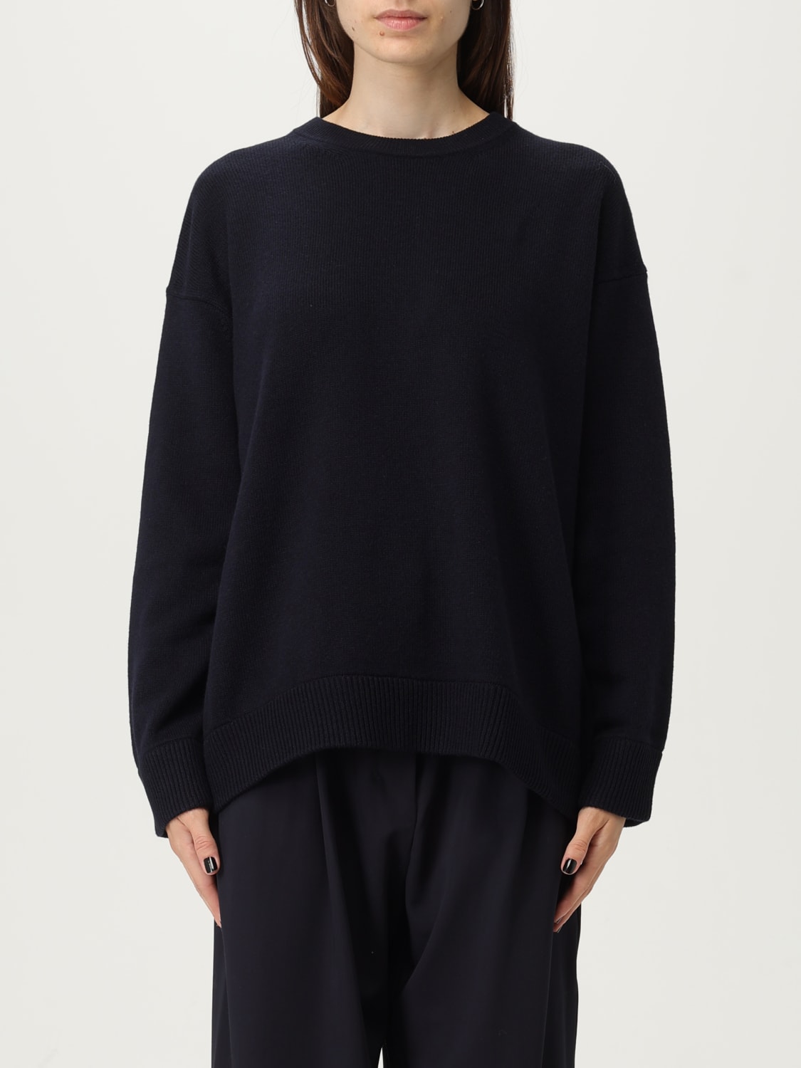 'S MAX MARA MAGLIA: Pullover 'S Max Mara in lana e cashmere , Blue - Img 1
