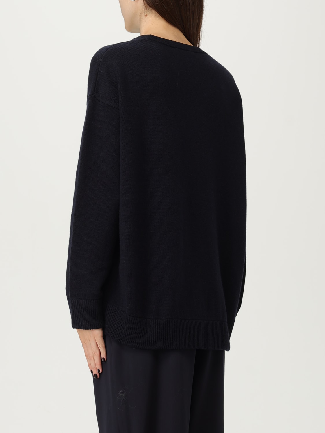 'S MAX MARA MAGLIA: Pullover 'S Max Mara in lana e cashmere , Blue - Img 2