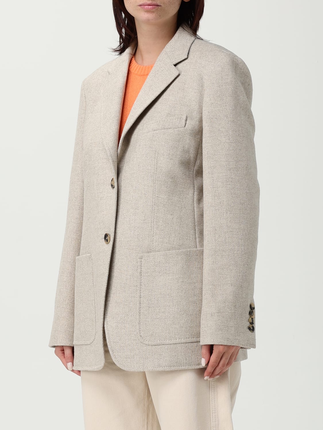 MAX MARA JACKET: Jacket woman Max Mara, Natural - Img 3