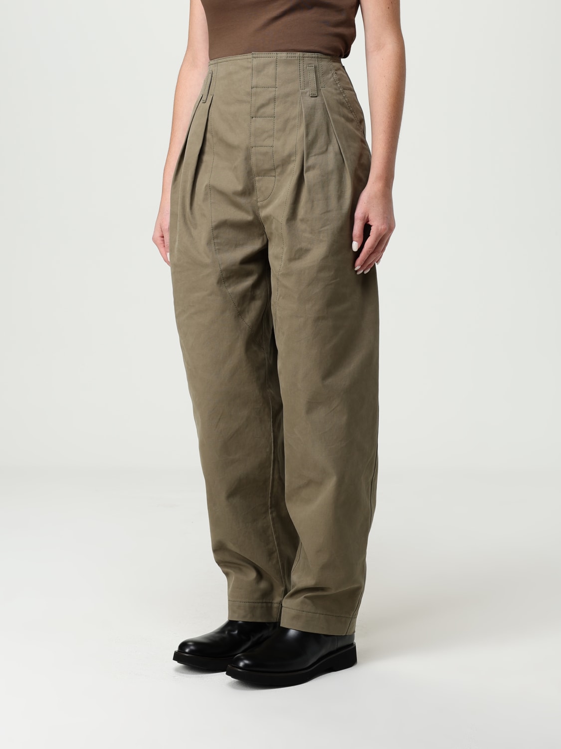 MOSCHINO COUTURE HOSE: Hose damen Moschino Couture, Grün - Img 4