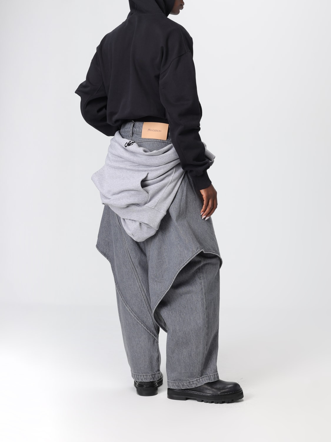 JW ANDERSON SUDADERA: Sudadera mujer Jw Anderson, Negro - Img 2