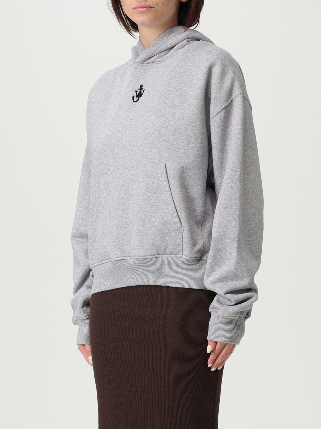 JW ANDERSON SUDADERA: Sudadera mujer Jw Anderson, Gris - Img 4