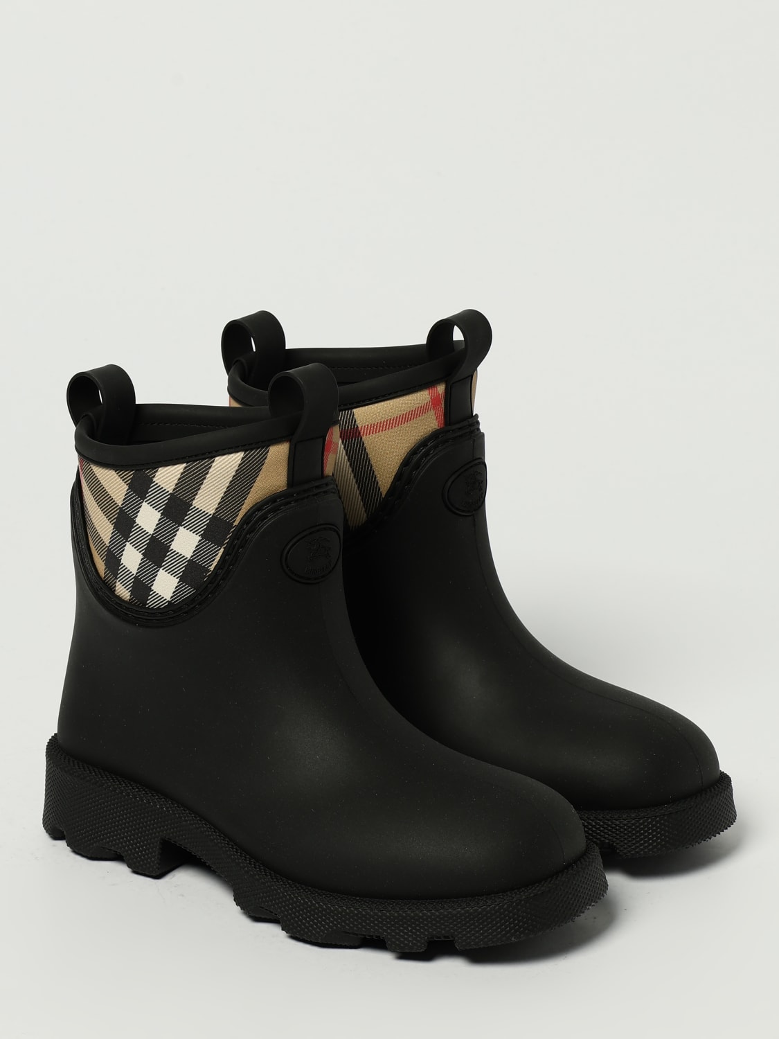 BURBERRY BOOTS: Boots woman Burberry, Black - Img 2