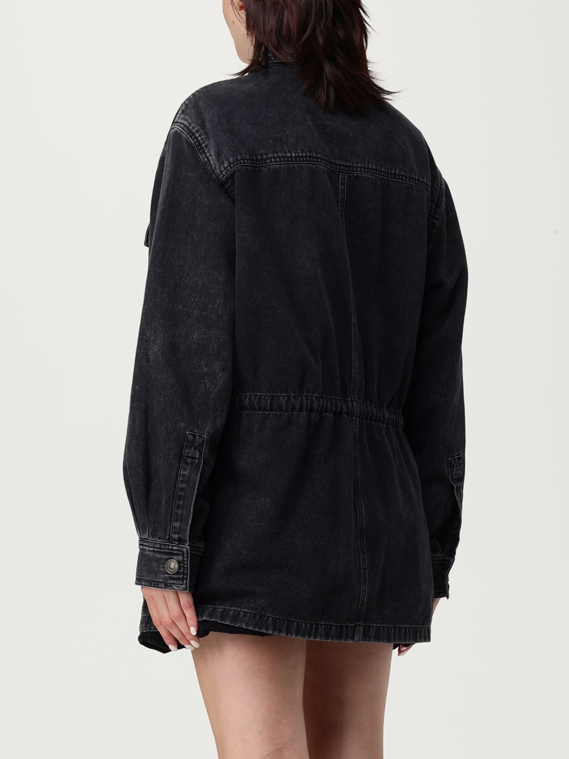 ISABEL MARANT ETOILE 재킷: 재킷 여성 Isabel Marant Etoile, 블랙 - Img 2