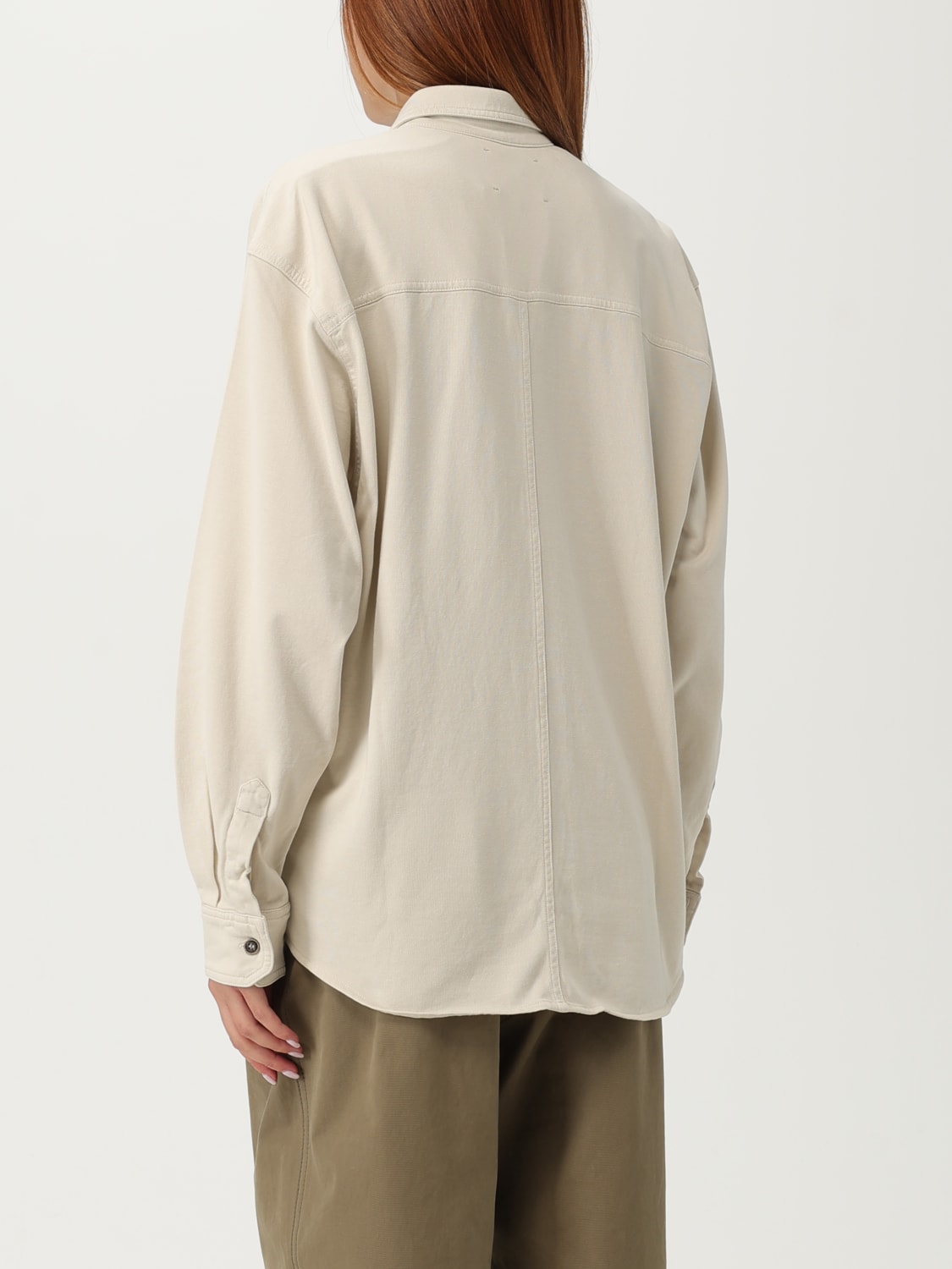 ISABEL MARANT ETOILE CAMICIA: Camicia Isabel Marant Etoile in cotone , Ecru - Img 2