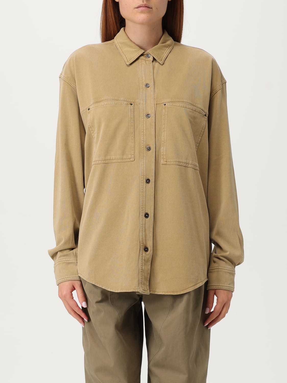 ISABEL MARANT ETOILE CAMISA: Camisa mujer Isabel Marant Etoile, Bronce - Img 1