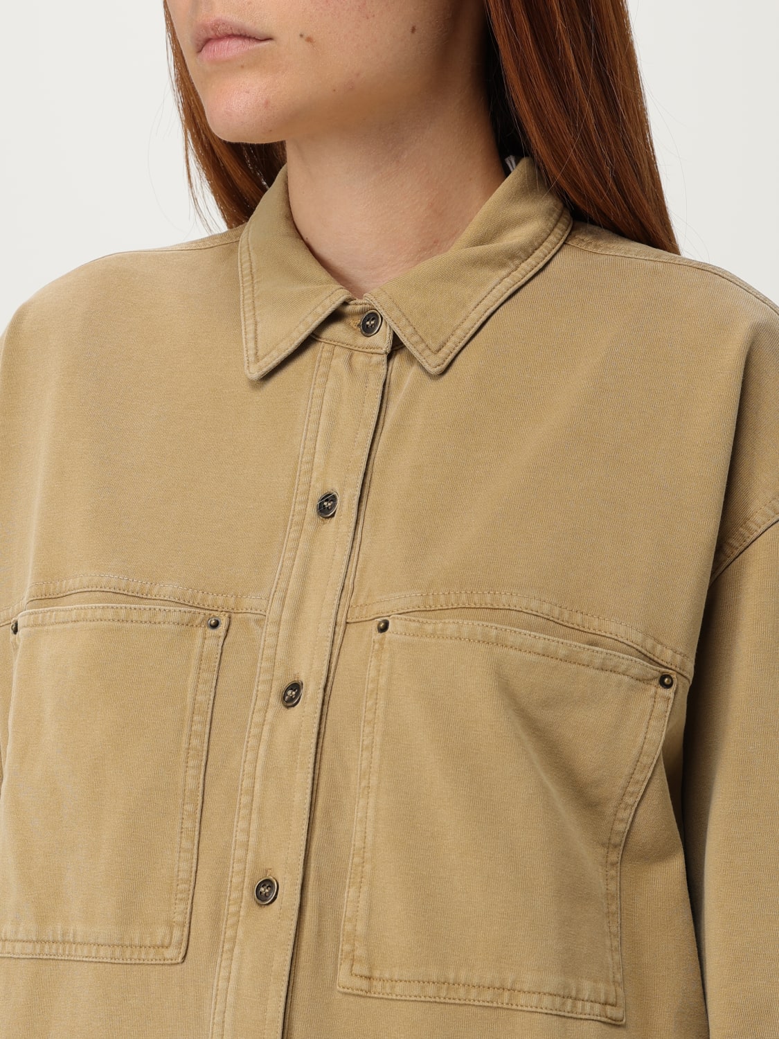 ISABEL MARANT ETOILE CAMISA: Camisa mujer Isabel Marant Etoile, Bronce - Img 3