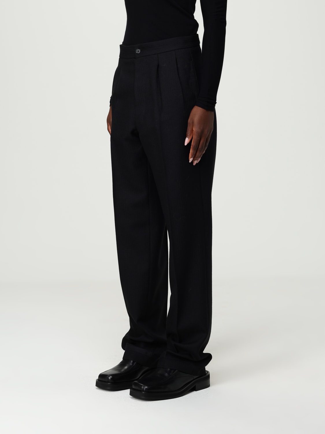 MAISON MARGIELA PANTS: Pants woman Maison Margiela, Black - Img 4