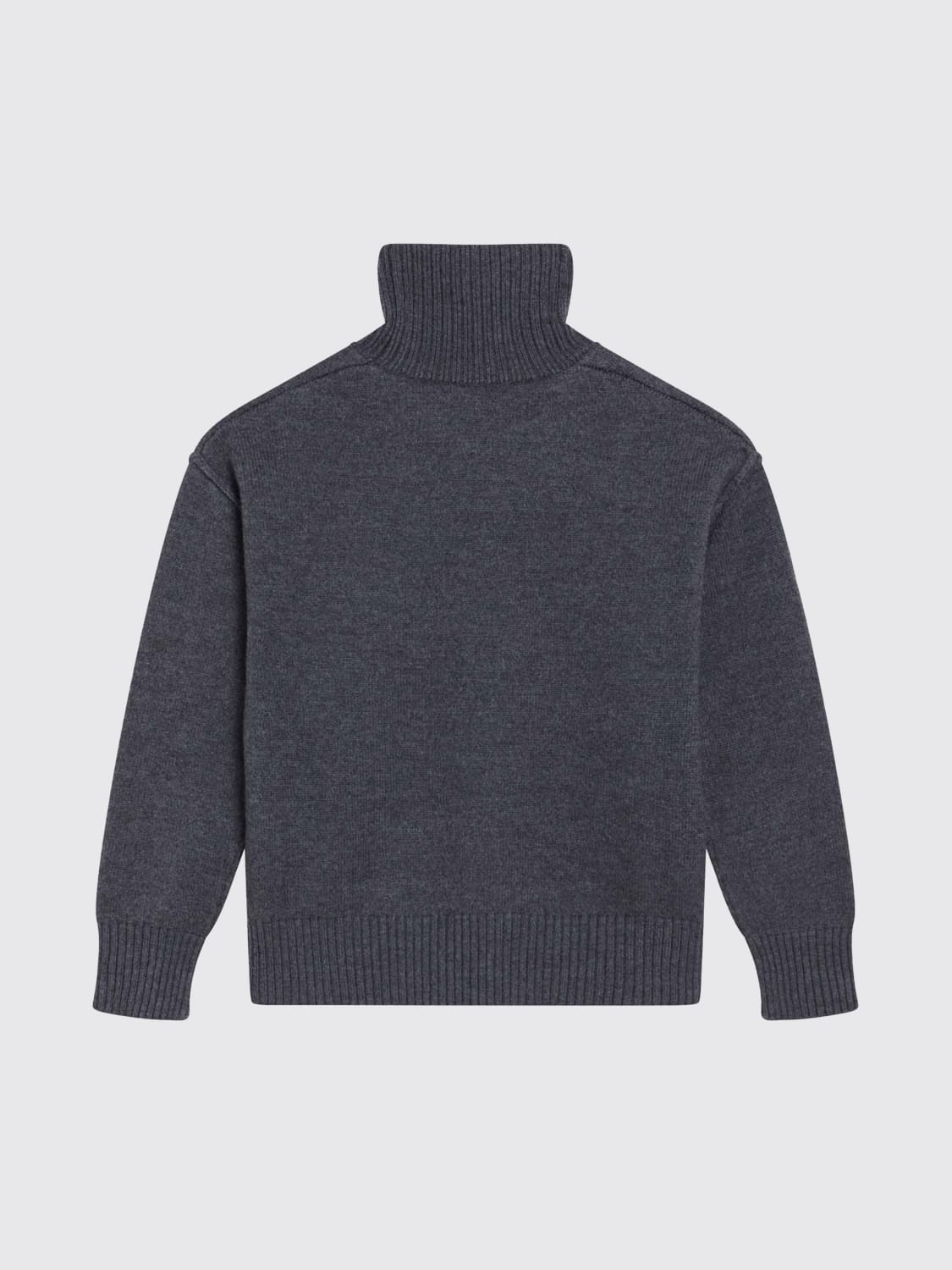 AMI PARIS PULL: Pull femme Ami Paris, Gris 1 - Img 2