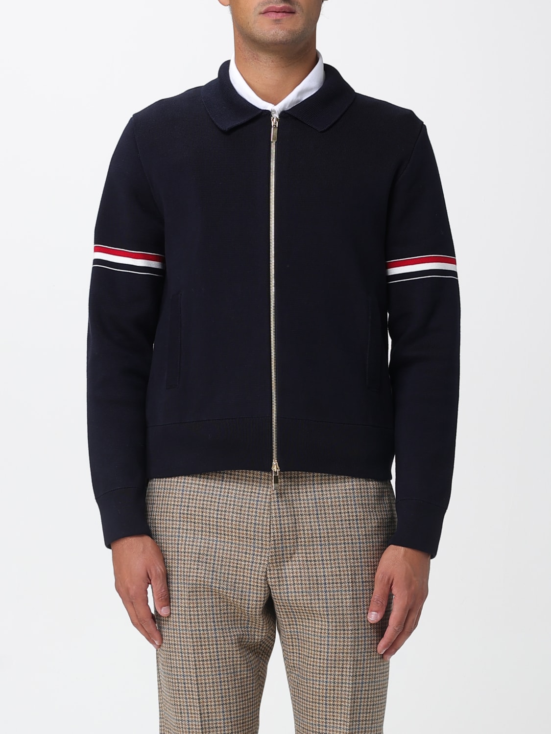 THOM BROWNE PULLOVER: Jacke herren Thom Browne, Navy - Img 1