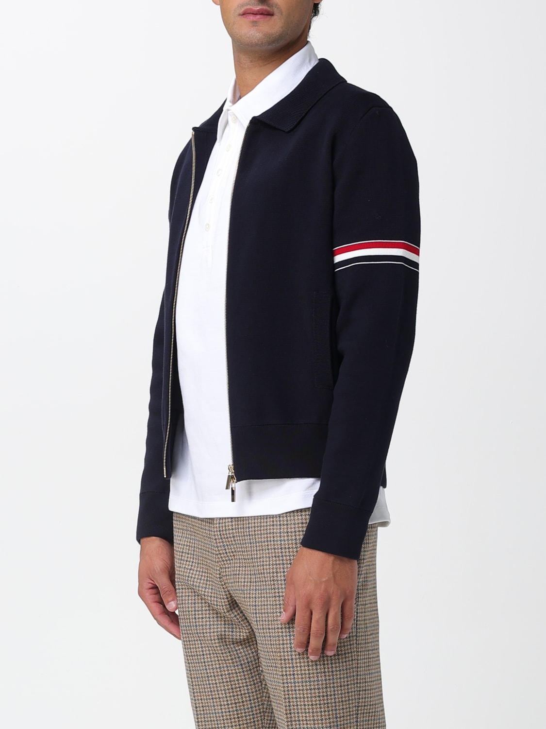 THOM BROWNE PULLOVER: Jacke herren Thom Browne, Navy - Img 4