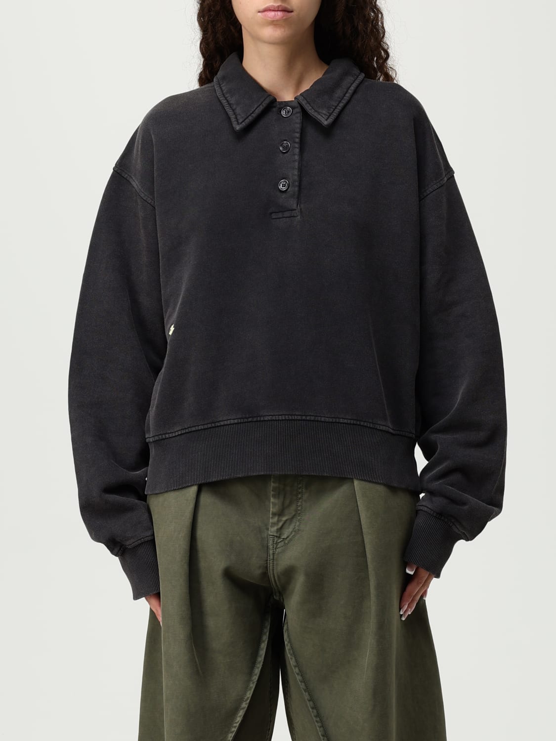 JW ANDERSON SUDADERA: Sudadera mujer Jw Anderson, Negro - Img 1