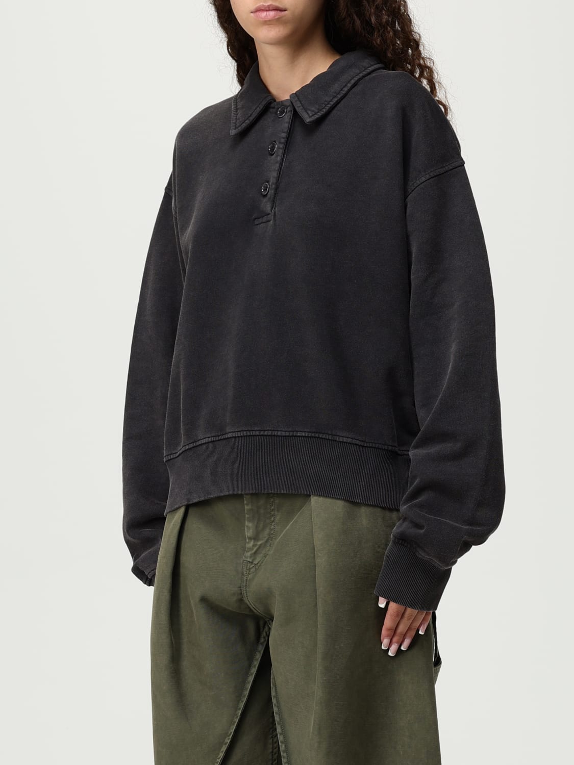 JW ANDERSON SUDADERA: Sudadera mujer Jw Anderson, Negro - Img 4