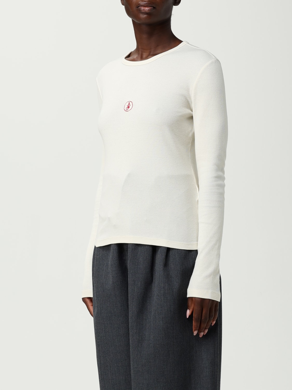 JW ANDERSON TOP: Jersey mujer Jw Anderson, Blanco - Img 3