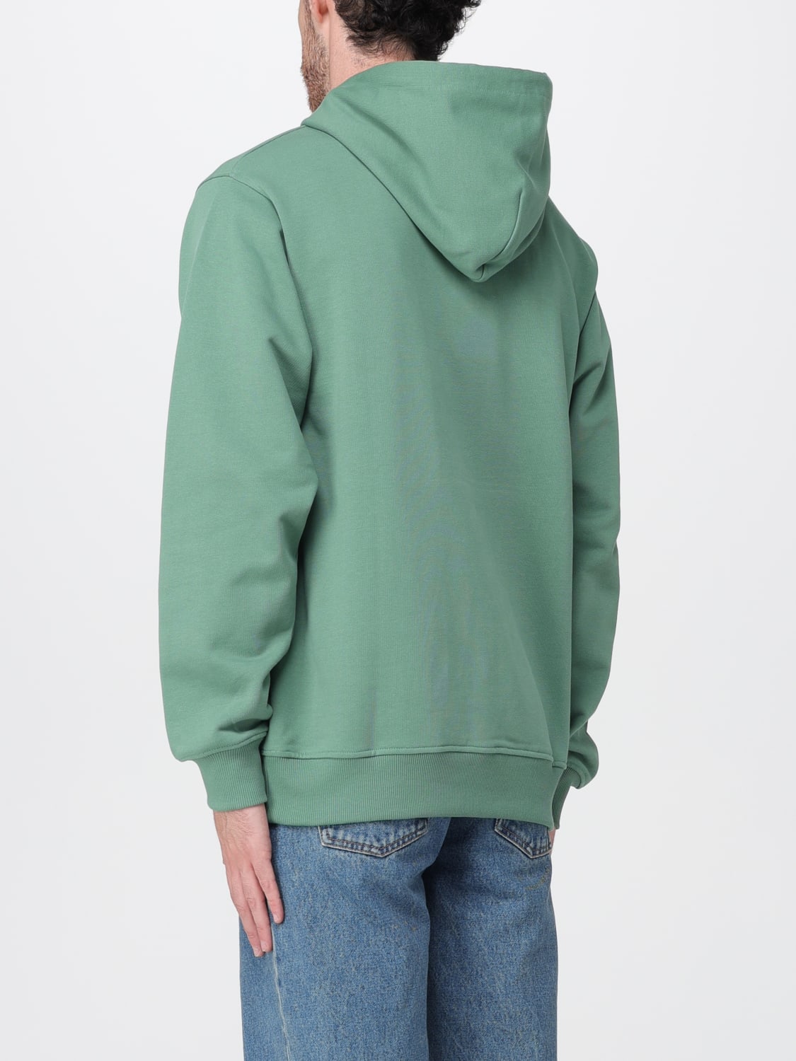 DRÔLE DE MONSIEUR SWEATSHIRT: Sweatshirt men Drôle De Monsieur, Green - Img 2
