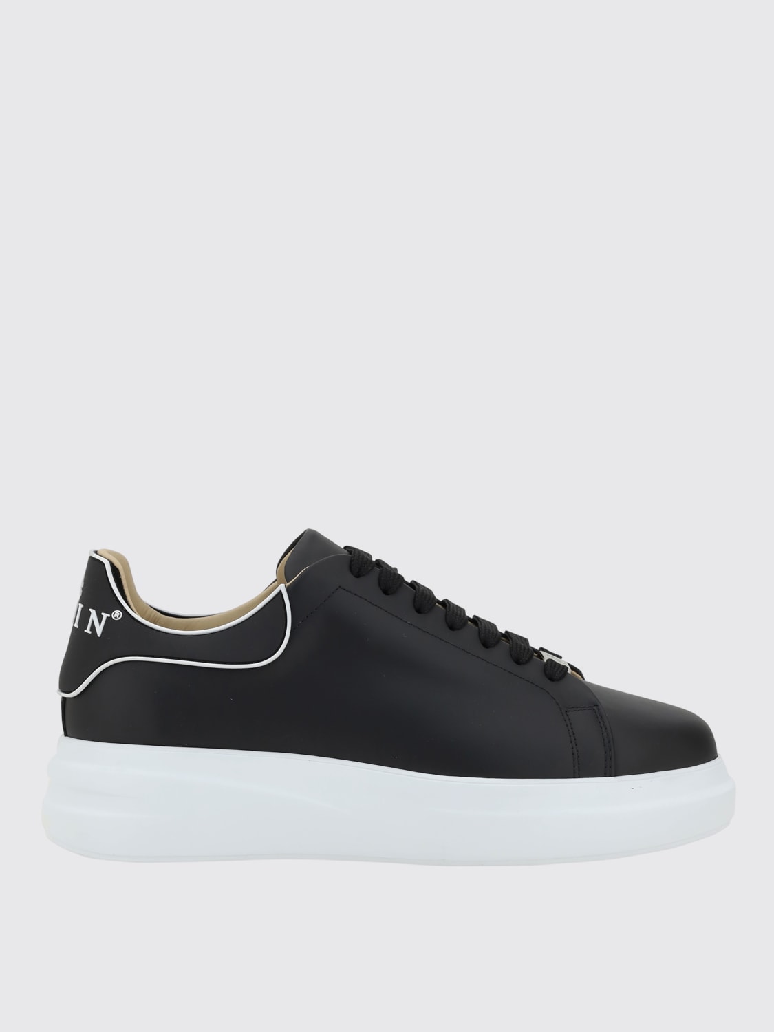 PHILIPP PLEIN SNEAKERS: Sneakers herren Philipp Plein, Schwarz - Img 1